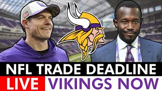 Minnesota Vikings NFL Trade Deadline Coverage [upl. by Beutner]