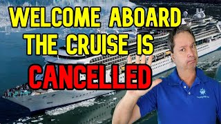 CRUISE NEWS  PASSENGERS BOARD SHIP ONLY TO BE TOLD THE CRUISE IS CANCELLED [upl. by Letnahs974]