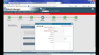 Authors Manuscript Submission Editorial Manager [upl. by Ariak]
