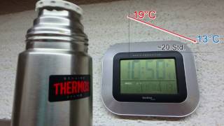 Test Thermokanne von Thermo hält 20 Stunden auf 30 Grad [upl. by Natsuj]