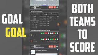 GG  Both teams to score  Scary betting options for football betting [upl. by Rodolphe]