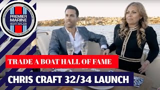 Chris Craft Launch 32  Trade A Boat Review  Awarded Best In Class [upl. by Lugar]