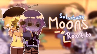 Solarballs Moons reacts to the Earthlings  part 456  Gacha Club [upl. by Cha908]