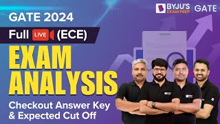 GATE 2024 ECE  Exam Analysis and Detailed Solution  BYJUS GATE [upl. by Jannel267]