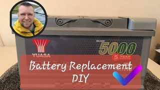 Battery Replacement Yuasa 5000 [upl. by Akinihs]