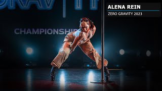 ZERO GRAVITY 2023  Alena Rein EXOTIC ELITE  WINNER [upl. by Joelie]