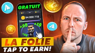 TAP To EARN  GAGNER de la CRYPTO GRATUITEMENT  🤯  ACTU [upl. by Eihs]