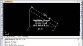 Zwcad Tutorial dimeditavi [upl. by Akemit72]