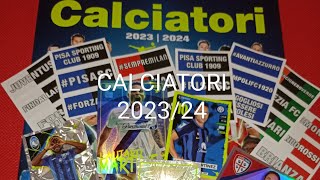 ALBUM CALCIATORI PANINI 202324 con card LAUTARO MARTINEZ starter pack [upl. by Joelie]