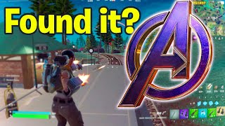 Where To Find The Avengers Chest In Fortnite [upl. by Siari]