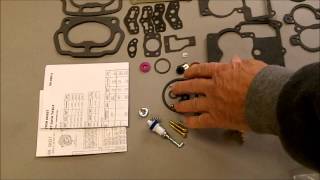 Rochester 2G 2GC 2 Jet Carburetor Rebuild Kit K6132 [upl. by Oakie374]