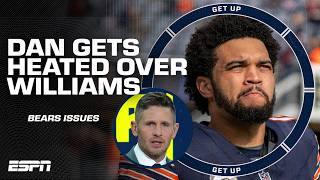 Dan Orlovsky LOSES IT over Bears considering BENCHING Caleb Williams 😡 UTTER DISASTER  Get Up [upl. by Alek]