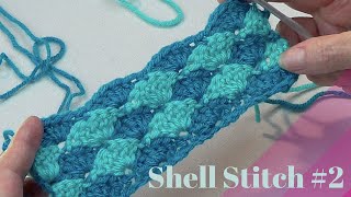 Crochet Shell Stitch 2 [upl. by Jeanine]