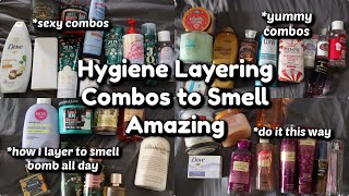 How I pair my Hygiene Products Together to Smell Good All Day Layering Combos [upl. by Pitt]