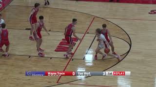 Wayne Trace vs Van Wert Boys Basketball 1292023 [upl. by Aurelius]