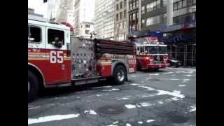 Sirène de pompier New York IMPRESSIONNANT  AMAZING FDNY siren [upl. by Georgi]