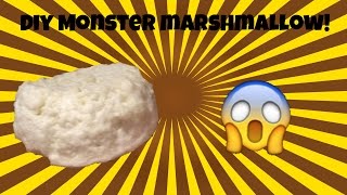 Diy Monster Marshmallow [upl. by Annairam862]