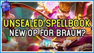 NEW OP Unsealed Spellbook BRAUM SUPPORT  High Elo  League of Legends [upl. by Areemas647]