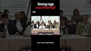 SINONG MGA NASA HEARING VPSara OVP OVPBudget [upl. by Noelc]