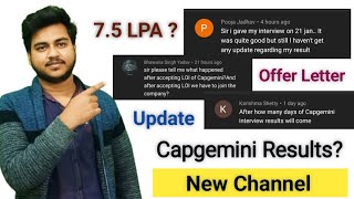 Capgemini All Doubts Cleared in One Video  Selection or Rejection Mail  Interview Result [upl. by Airotel]