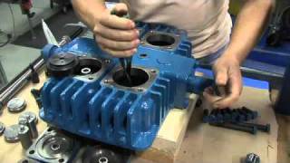 StepByStep Valve Replacement Video for a Blackmer Reciprocating Gas Compressor [upl. by Adamik]