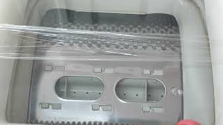 Washing curtains on the hand wash program Whirlpool part 22 end [upl. by Michaud]