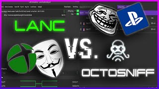 LANC VS OctoSniff  Network Sniffer Comparison Educational purposes ONLY [upl. by Ahslek]