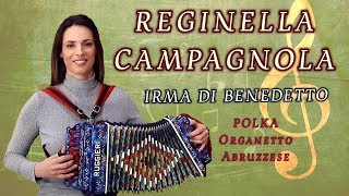 REGINELLA CAMPAGNOLA polka IRMA DI BENEDETTO  Organetto Abruzzese Accordion [upl. by Chenay609]