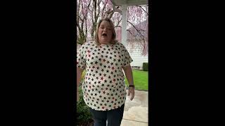 LuLaRoe Americana Axel Review  Size 2XL [upl. by Alaaj]