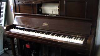 Steck Pianola playing Liszts Hungarian Rhapsody no2 [upl. by Einal]