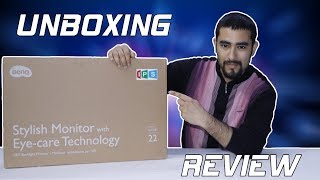 Benq Bezel less budget Gaming monitor GW2283 Review Hindi [upl. by Clayberg]