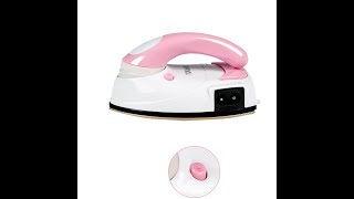 Travel Mini Cordless Atomizing Steam Iron [upl. by Laucsap]