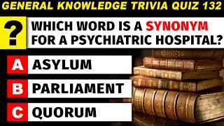 Ultimate General Knowledge Trivia Quiz Part 132  50 Top Questions And Answers [upl. by Whitnell869]