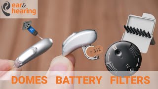 How to change Phonak Domes Filters and Batteries CeruStopCeruShield  Ear and Hearing [upl. by Gnil]