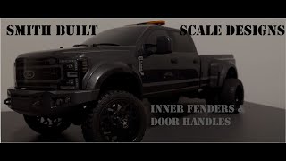 Cen Racing Ford F450 Part 2 Smith Built Inner Fenders amp Door Handles [upl. by Barthold]