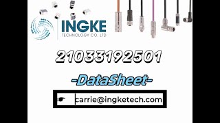 21033192501 DataSheet  ingketechnet [upl. by Ayala]