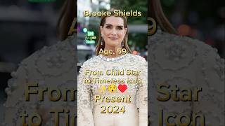 Brooke Shields Then and Now antesedepois beforeandafter brookeshields hollywood [upl. by Melessa]