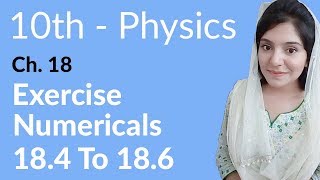 10th Class Physics Chapter 9 Important Numericals  Class 10th Physics Chapter 18 Numerical [upl. by Jovi]