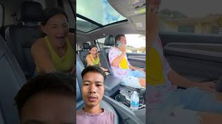 She made croissants 🥐 in car 🚙 funny trending shortfeed [upl. by Rayham]