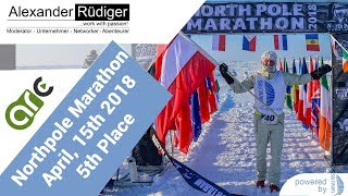 Alexander Rüdiger läuft im Namen von Lavylites den Nordpolmarathon 2018 [upl. by Mcclelland558]