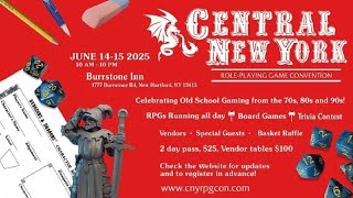 Interview of Roger Rebisz the coordinator of Central New York RPG Con [upl. by Ceporah551]