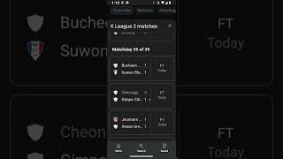 K League 2 Football Scores kleague2 [upl. by Suter]