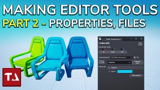 Making Tools in Blueprint with Editor Utility Widgets  Part 2  Unreal Engine Tutorial [upl. by Sheehan]