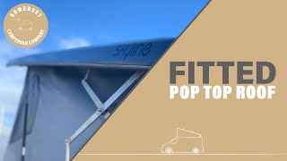 FITTING A POP TOP ROOF  CAMPERVAN CONVERSION  FORD TOURNEO CUSTOM [upl. by Zurn]