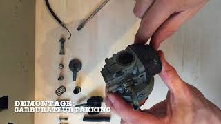 Demontage Tomos Carburateur In depth view on Dellorto Carburetor [upl. by Files]