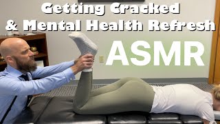 NYC Model DEEP MindBody Crunch Follow Up Chiropractic 4 Mental Clarity ASMR Relax amp Cracks [upl. by Kiker]