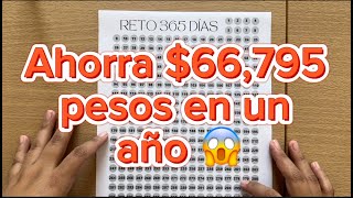 ¿CÓMO FUNCIONA EL RETO DE AHORRO DE LOS 365 DÍAS  LLENADO DE SOBRES CON DINERO EXTRA [upl. by Elyssa959]