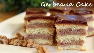 Hungarian Gerbeaud Cake Zserbó szelet [upl. by Budding929]