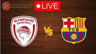 🔴 Live Olympiakos vs Barcelona  EuroLeague 20232024  Live Play by Play Scoreboard [upl. by Neibaf616]