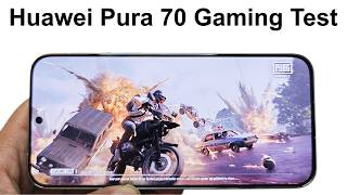 Huawei Pura 70  Gaming Test PUBG Mobile Call of Duty Real Racing 3 Mobile Legends  Bang Bang [upl. by Inaluiak]